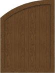GroJa Sichtschutz Select Typ R 90 x 120/90 cm links Golden Oak