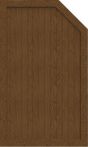 GroJa Sichtschutz Select Typ L 90 x 150/120 cm rechts Golden Oak