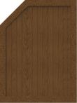 GroJa Sichtschutz Select Typ M 90 x 120/90 cm links Golden Oak