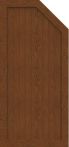 GroJa Sichtschutz Select Typ L 70 x 150/120 cm rechts Golden Oak