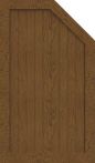 GroJa Sichtschutz Select Typ M 70 x 120/90 cm rechts Golden Oak