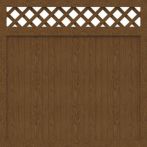 GroJa Sichtschutz Select Typ O 150 x 150 cm Golden Oak