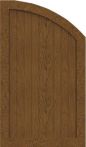 GroJa Sichtschutz Select Typ R 70 x 120/90 cm rechts Golden Oak