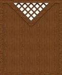 GroJa Sichtschutz Select Typ B 150 x 180 cm Golden Oak