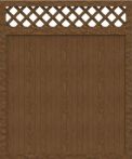 GroJa Sichtschutz Select Typ C 150 x 180 cm Golden Oak