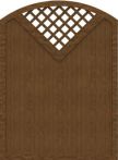 GroJa Sichtschutz Select Typ G 150 x 205/180 cm Golden Oak