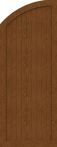 GroJa Sichtschutz Select Typ H 70 x 180/150 cm links Golden Oak