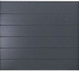GroJa BasicLine Stecksystem, Komplettset 180 x 180 cm, anthrazit, ohne Pfosten