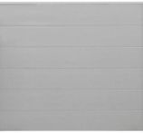 GroJa BasicLine Stecksystem, Komplettset 180 x 180 cm, silbergrau, ohne Pfosten