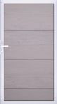 GroJa Solid Grande Premium Tor, 100 x 180 x 4,0 cm, Bi-Color sandfarbig, ohne Pfosten