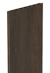 GroJa Solid Steckzaun Grande Einzelprofil - Standard, 180 x 25,3 x 1,9 cm, walnuss co-extrudiert