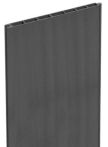 GroJa Solid Steckzaun Grande Einzelprofil - Standard, 180 x 25,3 x 1,9 cm, anthrazitgrau