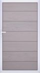 GroJa Solid Grande Tor, 100 x 180 x 4,0 cm, Bi-Color sandfarbig, ohne Pfosten