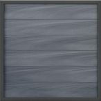 GroJa Viento Steckzaun, 180 x 180 x 4,0 cm, steingrau co-extrudiert, ohne Pfosten