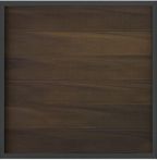 GroJa Viento Steckzaun, 180 x 180 x 4,0 cm, walnuss co-extrudiert, ohne Pfosten