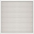 GroJa Viento Steckzaun, 180 x 180 x 4,0 cm, Bi-Color sandfarbig, ohne Pfosten