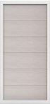 GroJa Viento Steckzaun, 90 x 180 x 4,0 cm, Bi-Color sandfarbig, ohne Pfosten