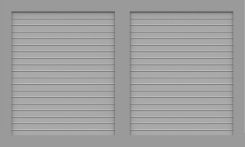 GroJa Sichtschutz Select Typ W 150 x 90 cm Silbergrau