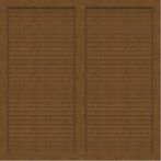 GroJa Sichtschutz Select Typ U 150 x 150 cm Golden Oak