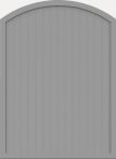 GroJa Sichtschutz Select Typ F 150 x 205/180 cm Silbergrau