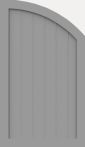 GroJa Sichtschutz Select Typ R 70 x 120/90 cm rechts Silbergrau
