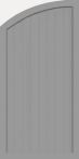 GroJa Sichtschutz Select Typ H 90 x 180/150 cm links Silbergrau