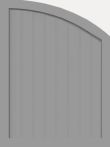GroJa Sichtschutz Select Typ R 90 x 120/90 cm rechts Silbergrau