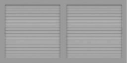 GroJa Sichtschutz Select Typ W 180 x 90 cm Silbergrau