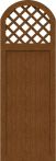 GroJa Sichtschutz Select Typ Y 70 x 205/180 cm Golden Oak