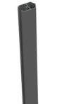 GroJa Steckzaun Abschlussprofil 180 cm, Anthrazit