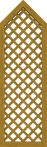 GroJa Sichtschutz Select Typ P 70 x 215/180 cm Asteiche Natur
