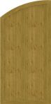 GroJa Sichtschutz Select Typ H 90 x 180/150 cm links Asteiche Natur