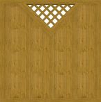 GroJa Sichtschutz Select Typ B 180 x 180 cm Asteiche Natur