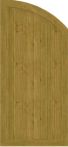 GroJa Sichtschutz Select Typ Q 70 x 150/120 cm rechts Asteiche Natur