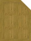 GroJa Sichtschutz Select Typ M 90 x 120/90 cm rechts Asteiche Natur