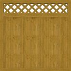 GroJa Sichtschutz Select Typ O 150 x 150 cm Asteiche Natur