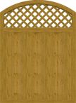 GroJa Sichtschutz Select Typ X 150 x 205 cm Asteiche Natur