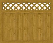 GroJa Sichtschutz Select Typ N 150 x 120 cm Asteiche Natur