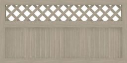GroJa Sichtschutz Select Typ K 180 x 90 cm Sheffield Oak