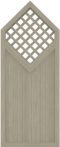 GroJa Sichtschutz Select Typ D 90 x 225 x 180 cm Sheffield Oak