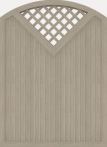 GroJa Sichtschutz Select Typ G 150 x 205/180 cm Sheffield Oak
