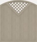 GroJa Sichtschutz Select Typ G 180 x 180/205 cm Sheffield Oak