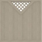 GroJa Sichtschutz Select Typ B 180 x 180 cm Sheffield Oak