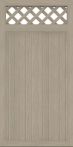 GroJa Sichtschutz Select Typ C 90 x 180 cm Sheffield Oak