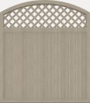 GroJa Sichtschutz Select Typ X 180 x 205/180 cm Sheffield Oak