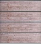 GroJa Premo HPL-Steckzaun Komplettset, 180 x 180 cm, Holzoptik, ohne Pfosten
