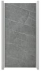 GroJa Stone Fence Sichtschutz Hochkant-Element 90 x 180 x 0,6 cm, Granit, ohne Pfosten