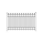 Growi Stilzaunelement Lissabon - Zaunelement 1910 mm breit