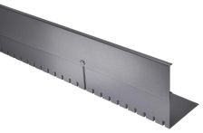 Gutjahr ProFin KL 92/150 Drainkiesleiste höhenverstellbar, Alu, anthrazitmetallic