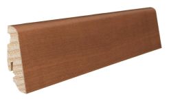 Haro Stecksockelleiste 19x58mm 2,2m amerikanischer Kirschbaum furniert versiegelt matt, Art. Nr.: 406928